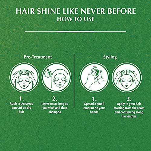 Dabur Vatika Naturals Hair Fall Control Styling Hair Cream - Olive Cactus, 210 Ml