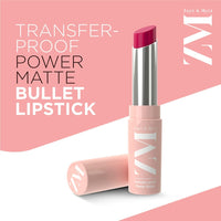 ZM Zayn & Myza Blink IT Kajal (0.35 GM) & Transfer Proof Power Matte Bullet Lipstick 3.2 GM (Blushing Beauty) Combo