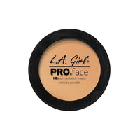 L.A GIRL HD Pro Face Pressed Powder, 8 Hr Long Stay, Smooth, Blendable, Smudge Proof, Water Proof, Matte, Classic Tan-7g