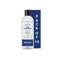 Kozicare Soap Skin Lightening Body Wash Gel | Alpha Arbutin, Niacinamide & Kojic Acid Body Wash | Helps Reduces Pigmentation, Dark Spots & Uneven Skin Tone | Body Wash for Men & Women - 300 Ml (Pack of 10)