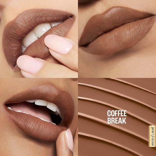 Lakmé 9to5 Lipstick, Hya Matte, with Hyaluronic Acid for hydrated lips, Coffee Break 3.6gm