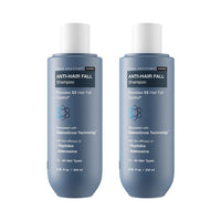 Bare Anatomy Hair Fall Control Shampoo | Provides 5x Hair Fall Control | Adenosine & Peptides | For Dry & Frizzy Hair | Sulphate & Paraben Free | DHT Blocker | Women & Men | 250ml (Pack of 2)