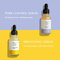 Deconstruct Oil Control Combo | 10% Niacinamide & 0.3% Alpha Arbutin and 2% Salicylic Acid & 3% Niacinamide | For All Skin Types | 30ml each | Pack of 2