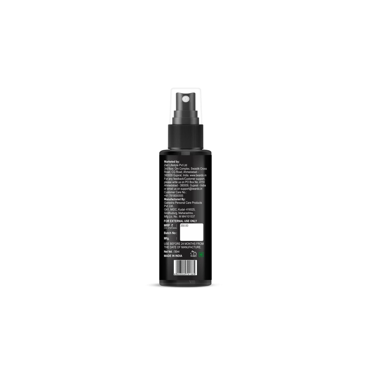 Beardo Thickening Serum Spray, 50 ml | |For Frizz-free, Smooth & Glossy Hair on-the-go | Hair Volume Spray for Men| Serum for Hair Smoothing | Hair Serum Men | Volumizing