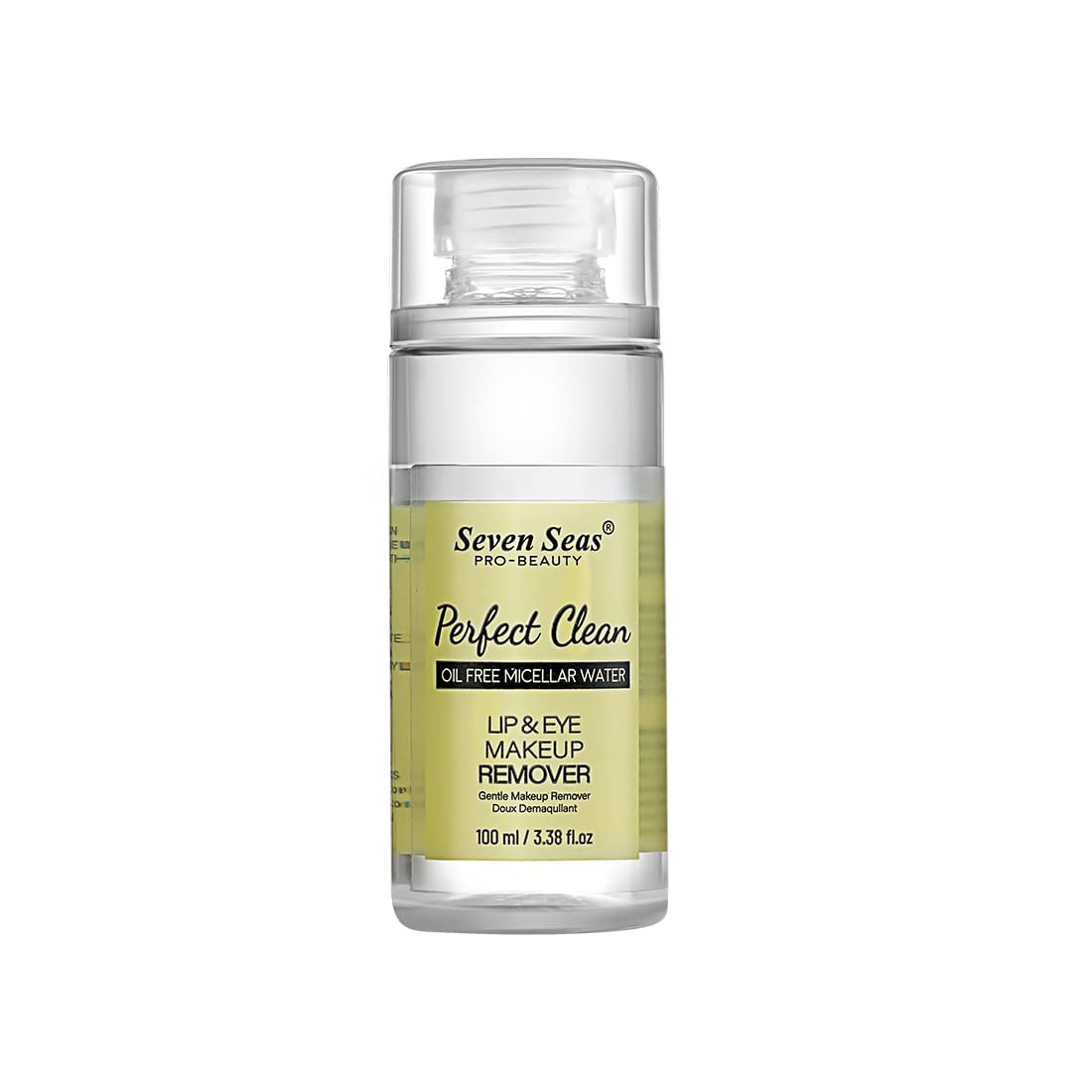 Seven Seas Perfect Clean Lip & Eye Makeup Cleanser Oil Free Micellar Water