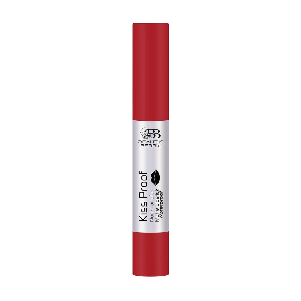 Beauty Berry Matte Lipstick | Highly Pigmented, Long Lasting, Non-Drying, Non-Transfer, Water Resistant | Red