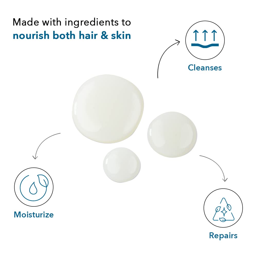 BE SOULFULL 2-In-1 Shampoo & Body Wash with Argan Oil- Head-To-Toe Cleanser for Everyday Use- Sulfate Free Body and Hair Wash- 200ml