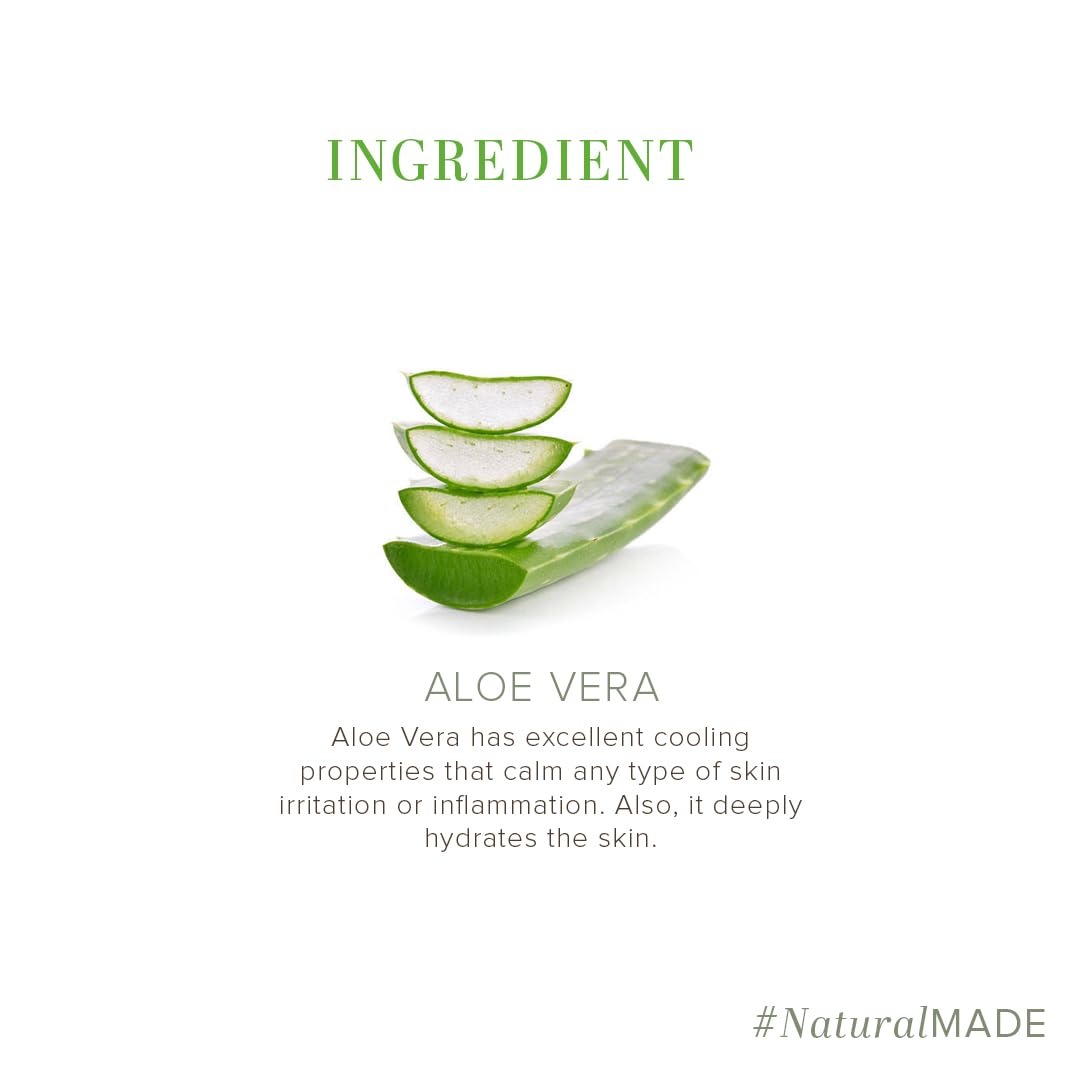 Khadi Natural Aloe Vera Soap | Natural Handmade Soap | Bathing Soap for Healthy Skin |Soap with Essential Oils | Soap for Soft Skin| Suitable for All Skin Types | Pack of 4 | (125gm *4) (500gm)
