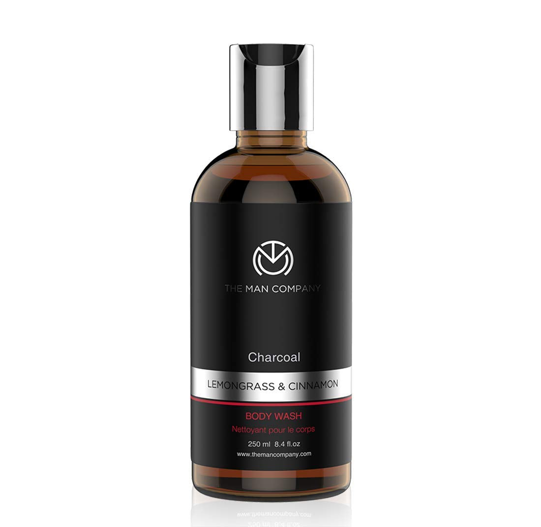 The Man Company Charcoal Care Trio Gift Set| Charcoal Shampoo 250ml, Charcoal Face Wash 100ml, Charcoal Body Wash 250ml | Hair Growth, Detox Skin, Removes Toxins, Antioxidant