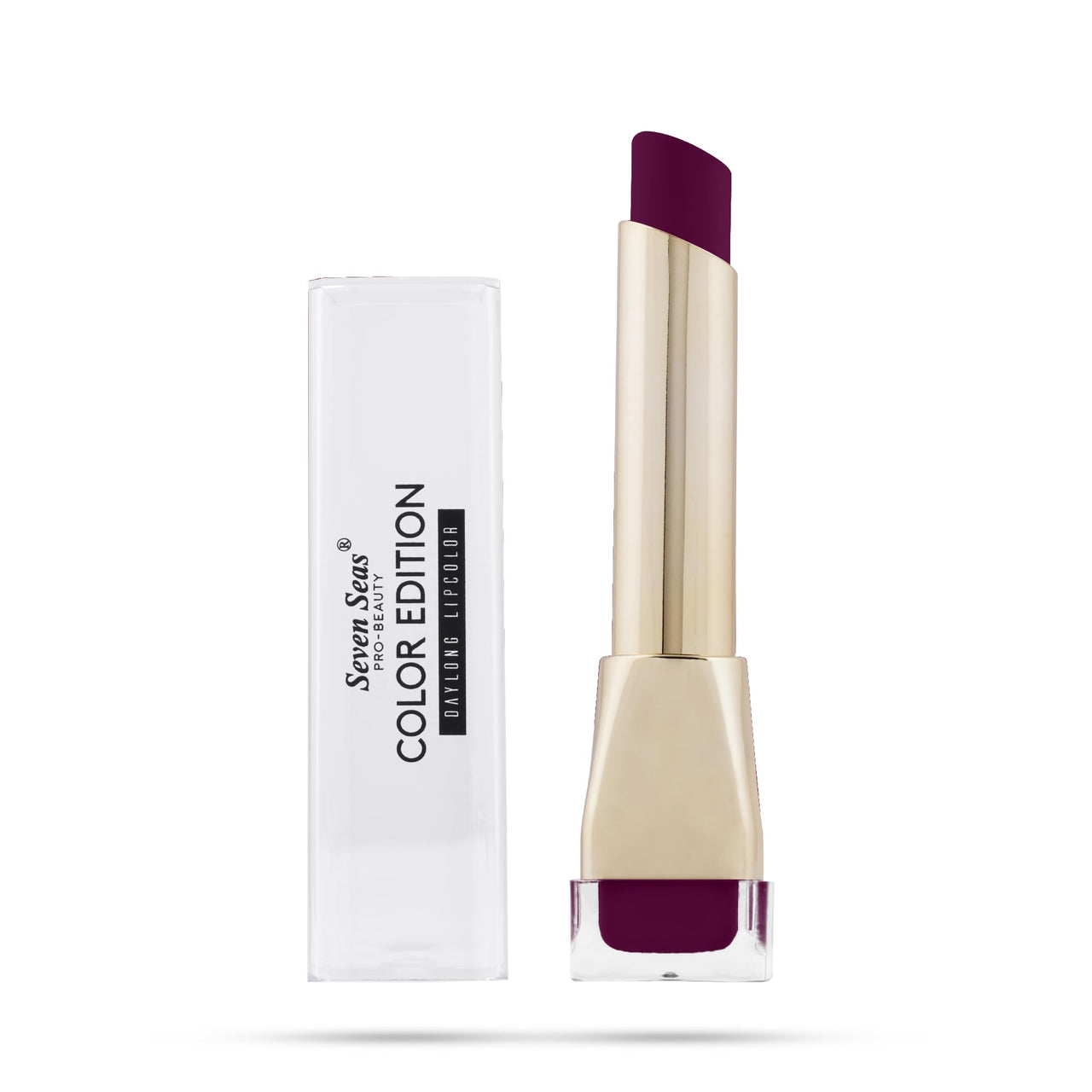 Seven Seas Color Edition Matte Lipstick | Highly Pigmented | Long Lasting | Waterproof | Smudgeproof | Single Coat Application | Lipstick for Women (316, 3.5G)