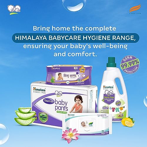 Himalaya Germ Free Baby Laundry Wash 1 L Pouch Liquid, White, (7004801) (Pack of 2)