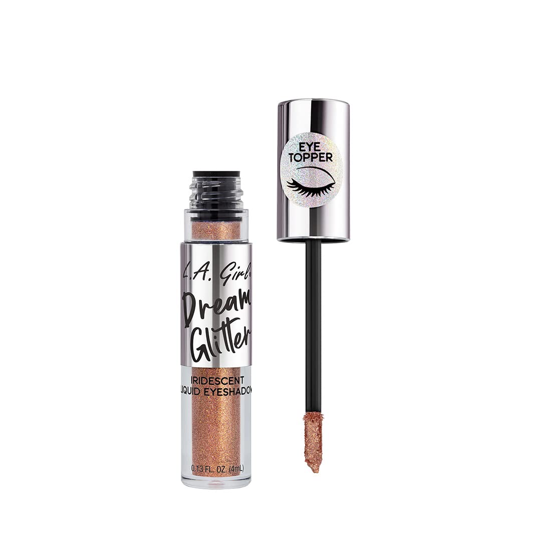 L.A GIRL Dream Shimmery Glitter Liquid Eyeshadow -Rose Gold