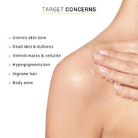 SEREKO Vitamin C Body Exfoliating Kit Clarifying Body Scrub 100 g, Clarifying Body Oil 100 ml, Exfoliator for all Skin Types, Natural, Cruelty free, Vegan, Clean Beauty for Gifting and Personal Use