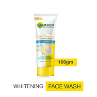 Garnier Skin Naturals, Micellar Cleansing Water, 125ml and Garnier Skin Naturals Light Complete Duo Action Facewash, 100g
