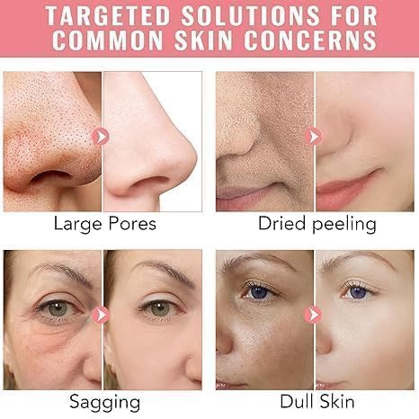 Bio-Collagen Overnight Face Mask | Korean Glass Skin Hydrogel Mask for Deep Hydration, Pigmentation, Anti-Aging & Pore Minimizing | Hyaluronic Acid, Niacinamide, Vitamin E & Centella