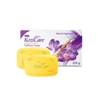 Kozicare Kojic Acid Soap & Glutathione Soap | Saffron Soap | Body Tan Removal Soap & Detan Soap | Soap for Men & Women | For Dark Spots, Excess Oil & Acne Scars | Even Out Skin Tone - Pack of 3
