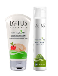 Lotus Herbals WG Bigger Gel Cream_75g + Yogurt Maque_80g (Set Of 2)