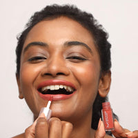 House Of Makeup Matte Liquid Lipstick MINIS with Hyaluronic Acid & Vitamin E | Long Lasting, Smudgeproof | Non-cakey, Non-drying | 2 ml | Cinnamon Blush
