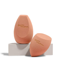 Earth Rhythm Beauty Blender Makeup Sponge | Three Cut Sponge, Olive Cut Sponge | Latex Free | Flawless Application | Wash & Reuse - Pack of 2