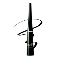 Iba Long Stay Liquid Eyeliner, Jet Black, 6.5ml | Waterproof, Smudge Proof | Halal Certified & Vegan Makeup