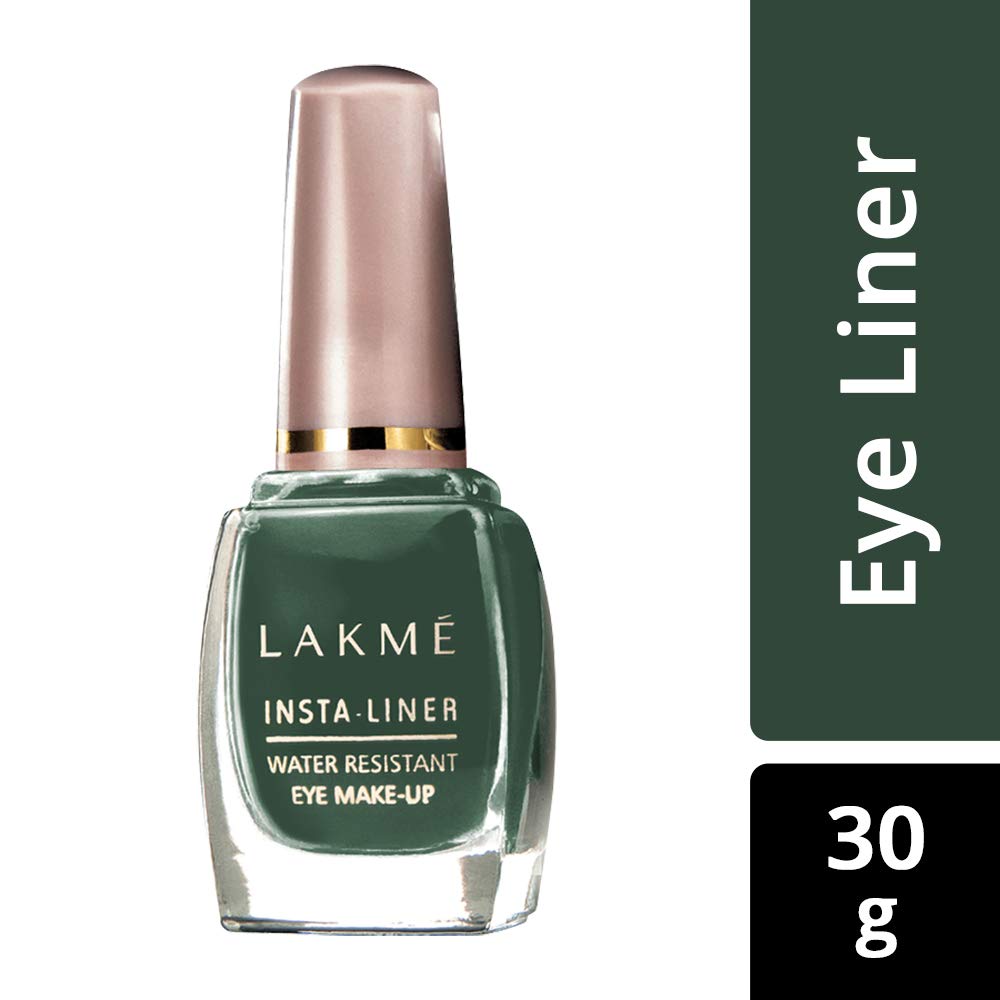 Lakmé Insta Eye Liner Shimmery Finish, Blue, 9ml and Green, 9ml