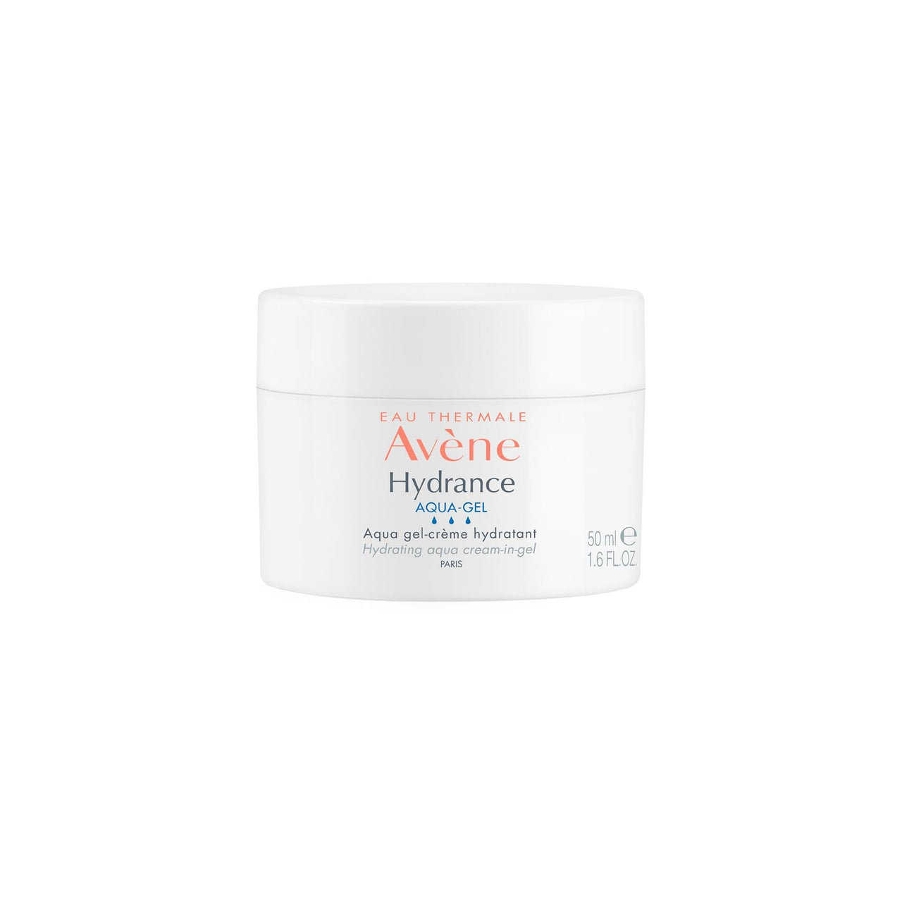 Avene Hydrance Aqua Hydrating Cream In gel 50ml | Intensely moisturise and durably replenish the skin with water on a daily basis | 24 hour hydration A creamy gel-cream