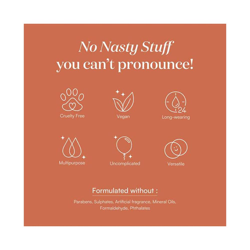 Gush 3 in 1 multi-use Face Palette | Cream Blush, Contour and Highlighter | Pocket-sized twist & Stack Palette | Easily blendable, Non sticky, Buttery & Buildable | Contains Avocado oil and Shea butter for a Dewy Finish | Free from Sulfates and fragrance