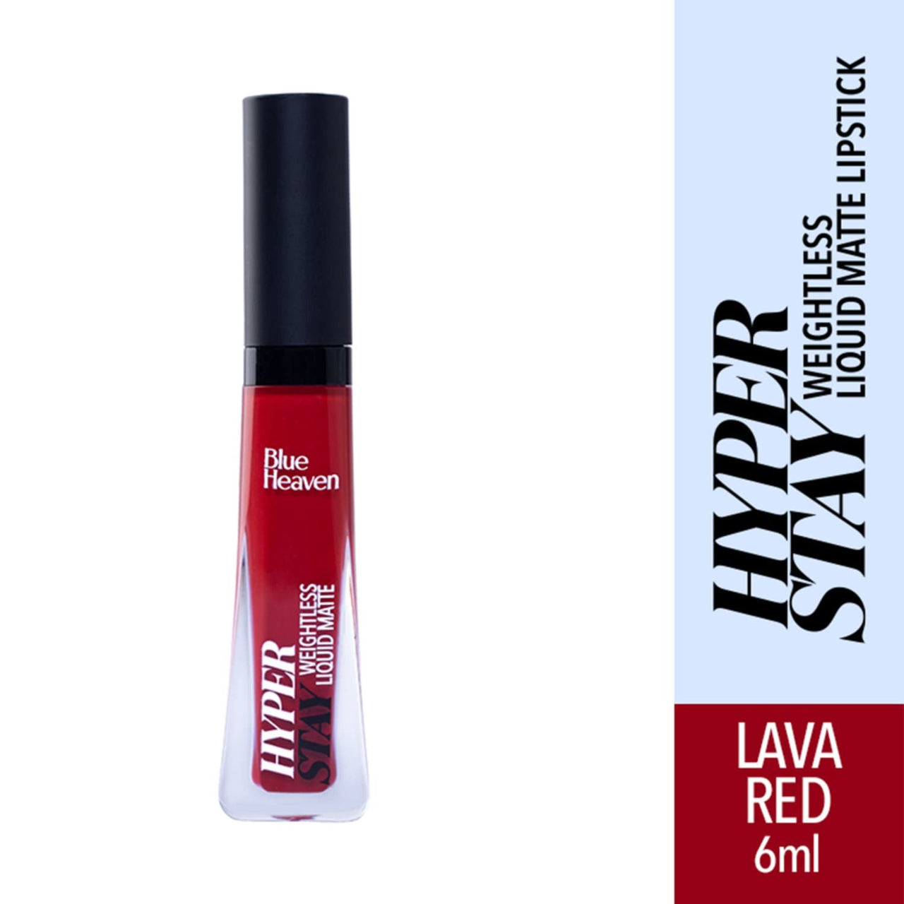 Blue Heaven Hyperstay Matte-Lava Liquid Red-02 Red (Pack Of 2), Assorted
