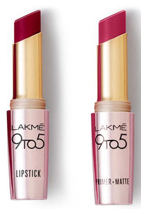 Lakmé Lip Color Deep Wine (Matte) & Lip Color Maroon Mix (Matte)