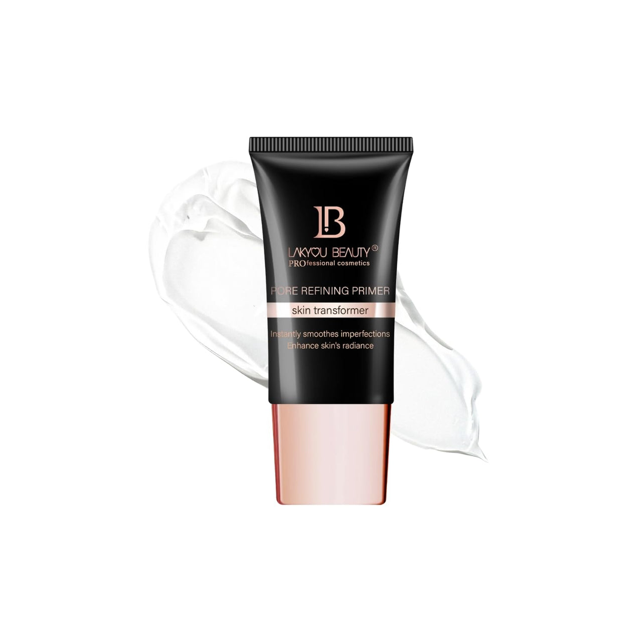 Lakyou Beauty Pore Refining Primer | Skin Transformer | Instantly Smoothes Imperfections Enhance Skin's Radiance | Silicon Base | 30ml