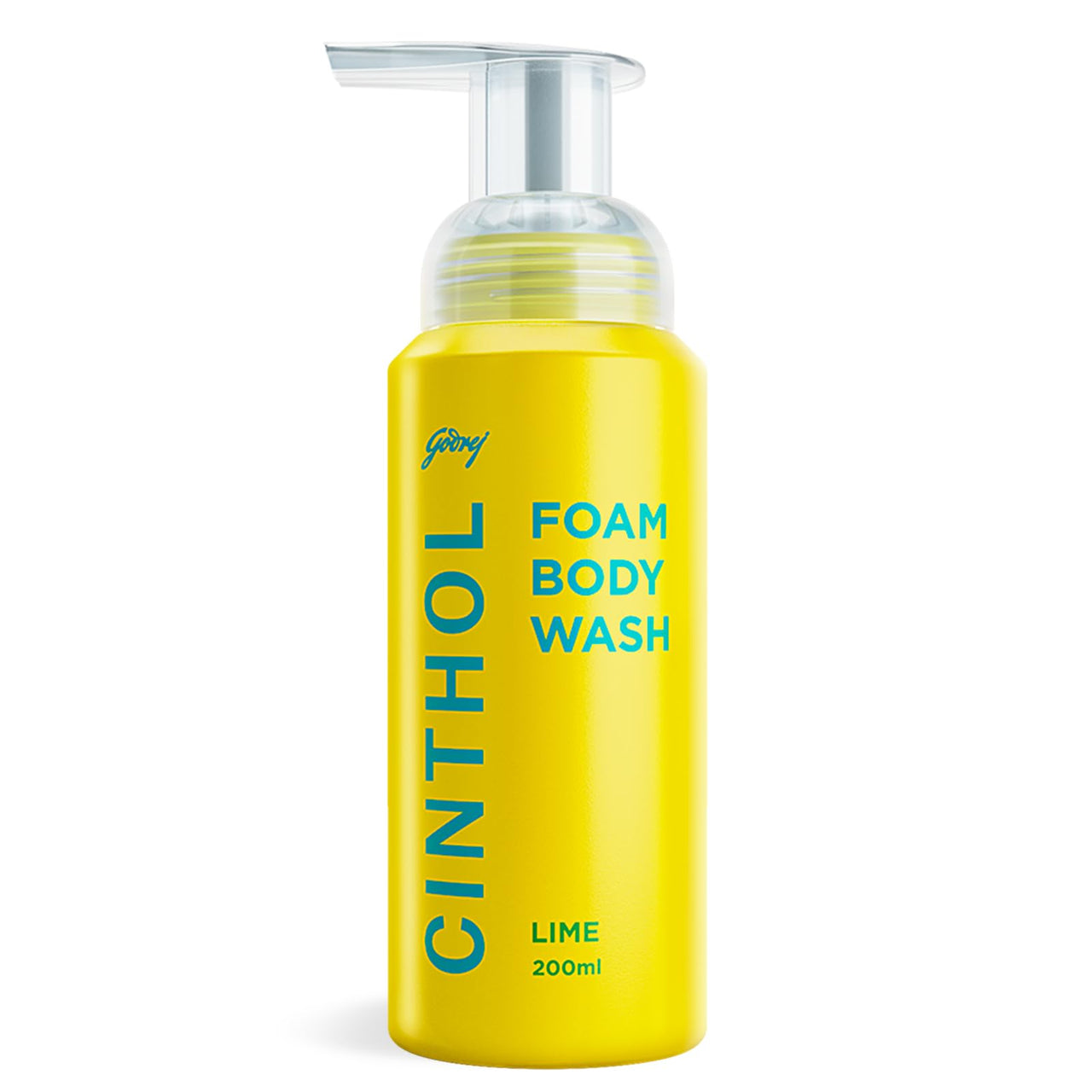 Cinthol Lime Foam Body Wash (200ml) | Unique Foam Formula for Moisturized & Irresistibly Soft Skin | Suitable for All Skin Types