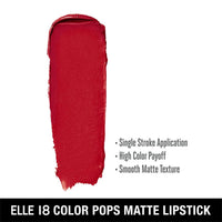 Elle 18 Lipstick Berry Tea (Matte)&Elle 8 Lipstick Maroon Silk (Matte)