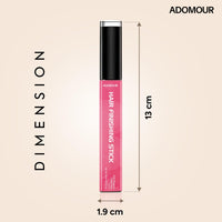 Adomour Hair Finishing Stick 15ml | Anti Frizz Hair Wax Stick Wand for Frizzy, Baby & Flyaway Hairs | Non-Sticky, Non-Greasy | Anti Flyaways Hair Styling Fix Gel for Women | All Hair Types