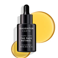 DAUGHTER EARTH Retinol Face Serum | Concentrated Serum with 1% Encapsulated Retinol & Japanese Camellia Oil | Targets Dark Spots, Lines & Aging | Botanical Power for a Clearer Complexion - 30ml