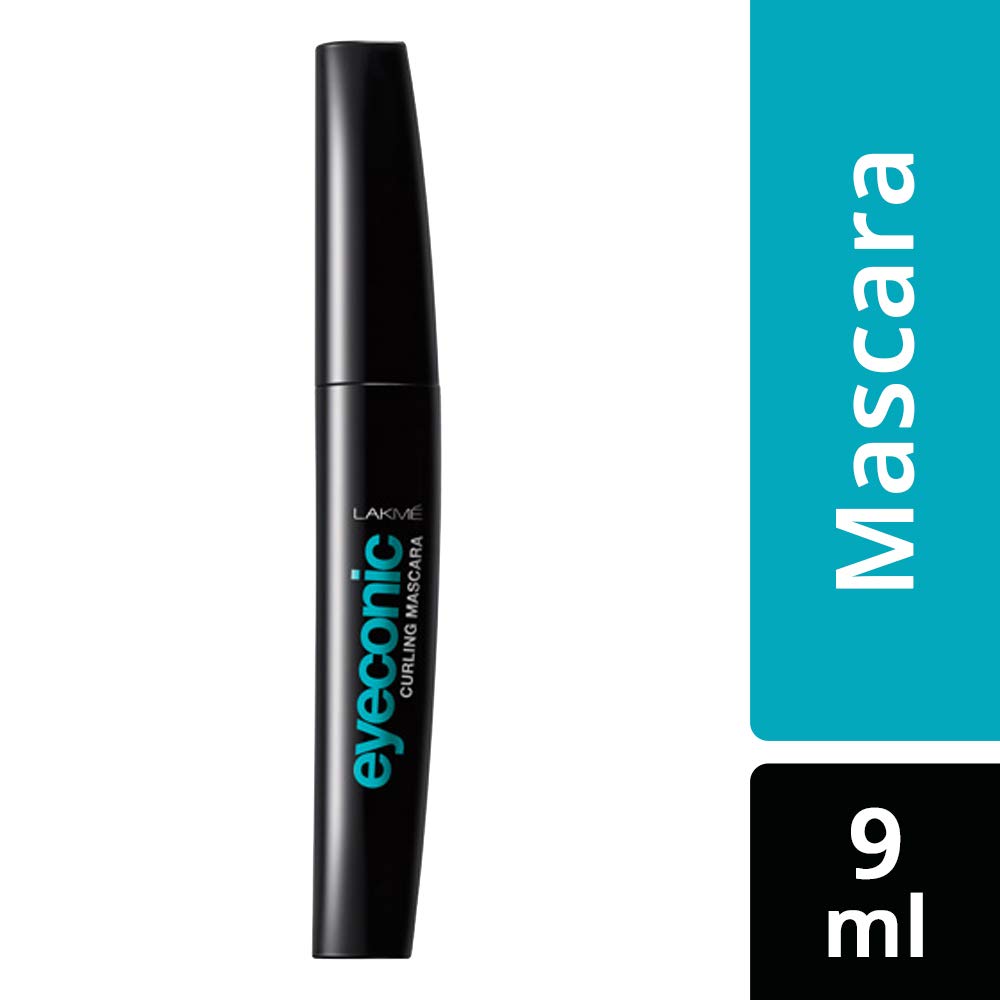 Lakmé Eyeconic Lash Curling Mascara, Black, 9ml And Lakmé Invisible Finish SPF 8 Foundation, Shade 01, 25ml