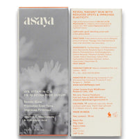 Asaya 10% Vitamin C Face Serum for Brightening & Glowing Skin | With 5% Niacinamide & Hyaluronic Acid | Dark Spot Correcting & Barrier Support | For Skin Radiance | Non Irritating & Non Sticky | Brightening Serum for Dull Skin | Reduces Dark Spots | Treat