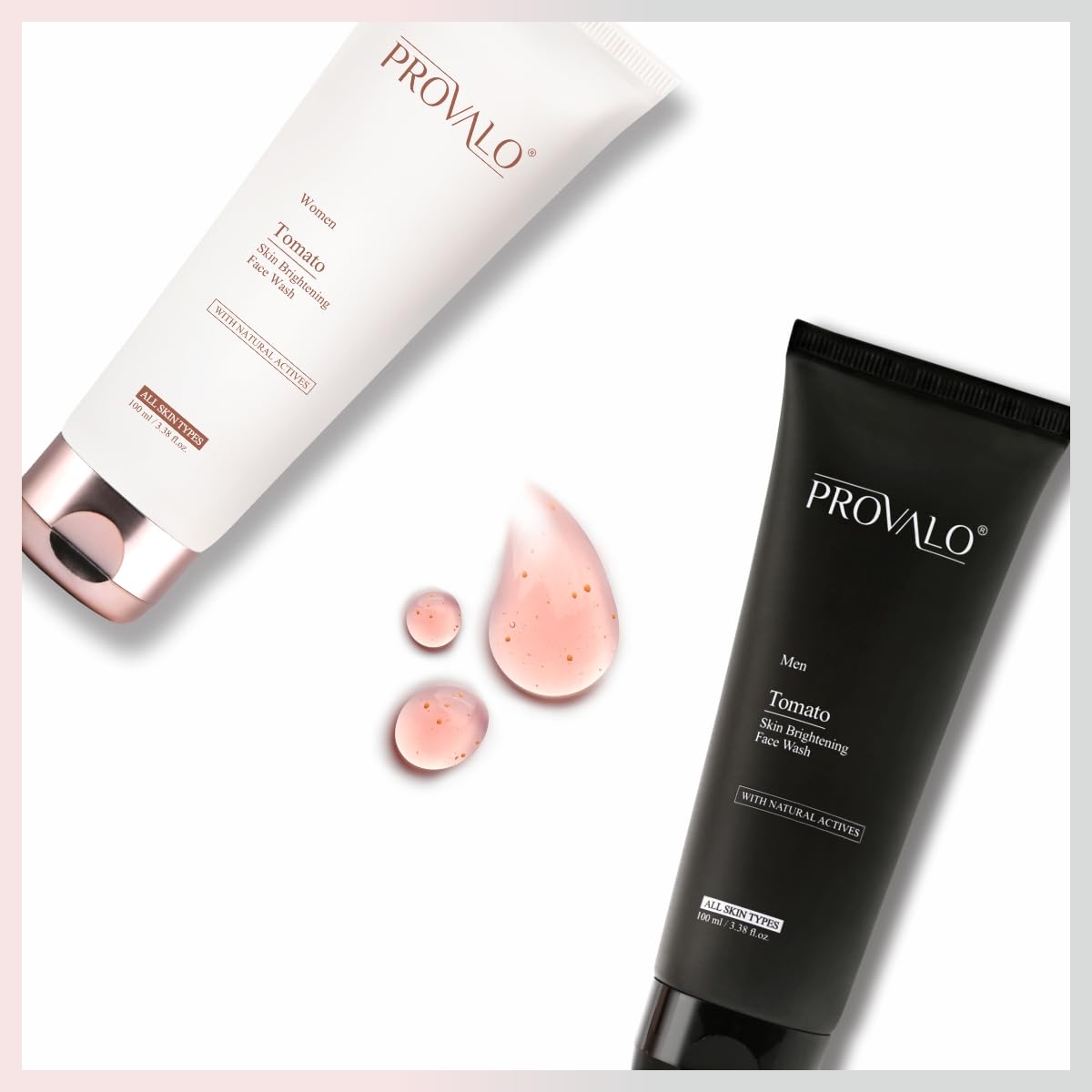 Provalo Skin-Tastic Face Wash - 200ML, Couple Combo for Men & Women