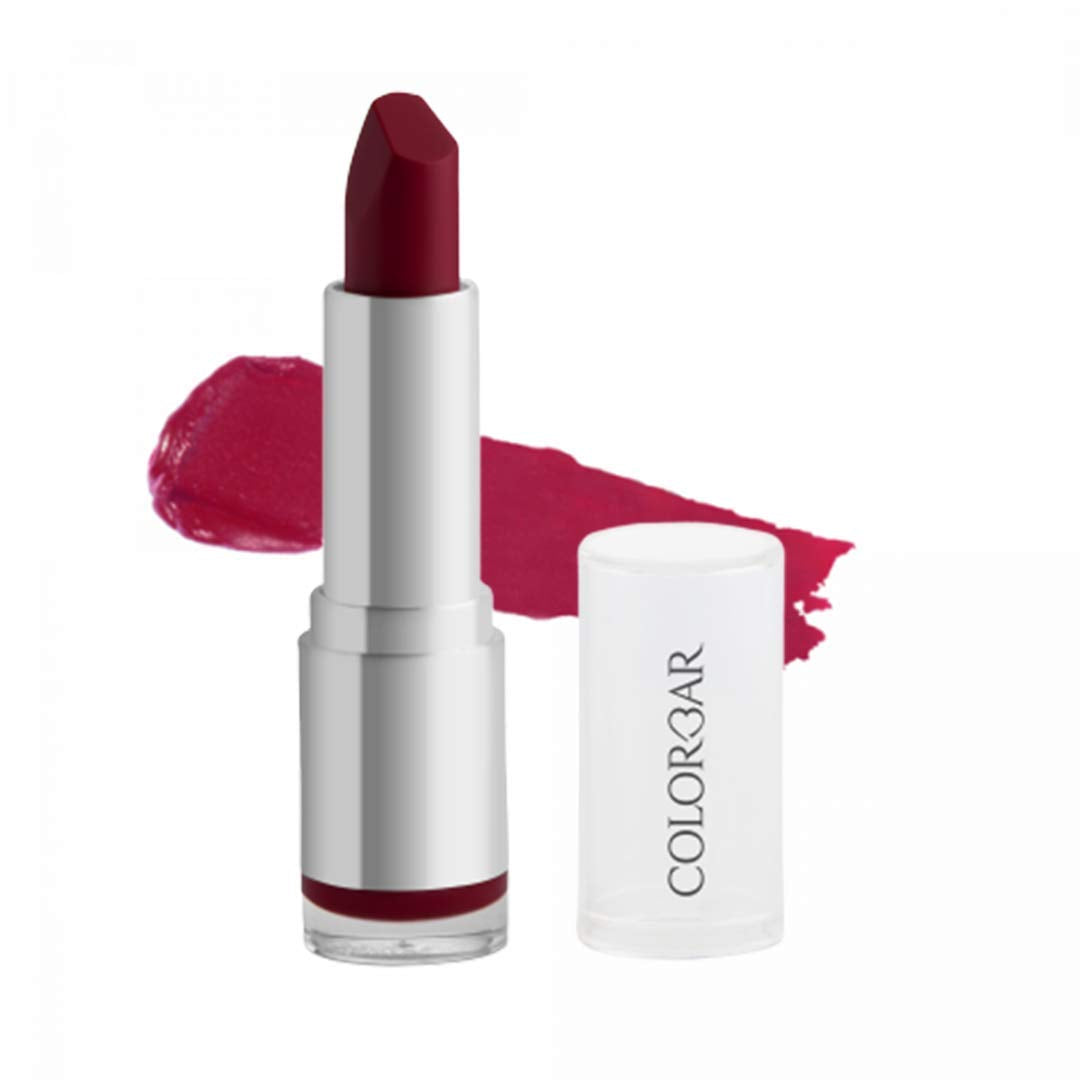 Colorbar Velvet Matte Lipstick, Hearts And Tarts 1, 4.2g | | Creamy matte finish | High Pigmented Formula | Lasts upto 5 Hours | Smudgeproof