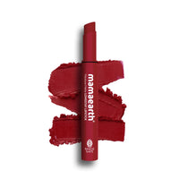 Mamaearth Moisture Matte Longstay Lipstick With Avocado Oil & Vitamin E For 12 Hour Long Stay - 11 Cherry Punch -2 G