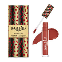 LoveChild Masaba Game On! - Get Rollin - Mad Matte Liquid Lipstick, Rustic-Brown Velvet Smooth, Non-Sticky, Hydrating & Moisturising, Lipsticks For All Skin Tones, 5Ml
