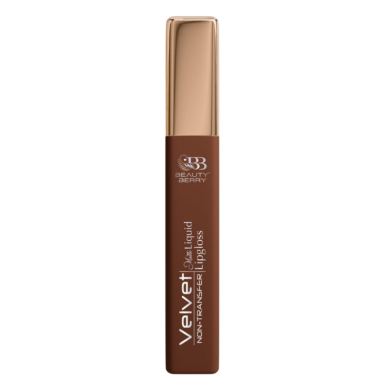 Beauty Berry Velvet Matte Non Transfer Liquid Lipstick | Ultra Smooth Long Lasting Liquid Matte Lipstick | Water & Smudge Proof Lipstick for Women (Spiced Brown)