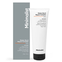 Minimalist Hair Mask For Frizzy Hair, Repairing Dry, Damaged & Dull Hair | Maleic Bond Repair Complex 05% with Transglutaminase, Amino Acids & Ceramides | For Damaged & Treated Hair | Controls Frizzy Hair | For Women & Men | 200 gm