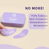 OCEGLOW-Powerful Marine Extracts Youthful Glow Eye Revive Under Eye Patch | Reduces Dark Circles, Puffiness & Fine Lines | Hydrates & Refreshes Under Eye Area | For Radiant & Youthful Eyes, 30 Grams