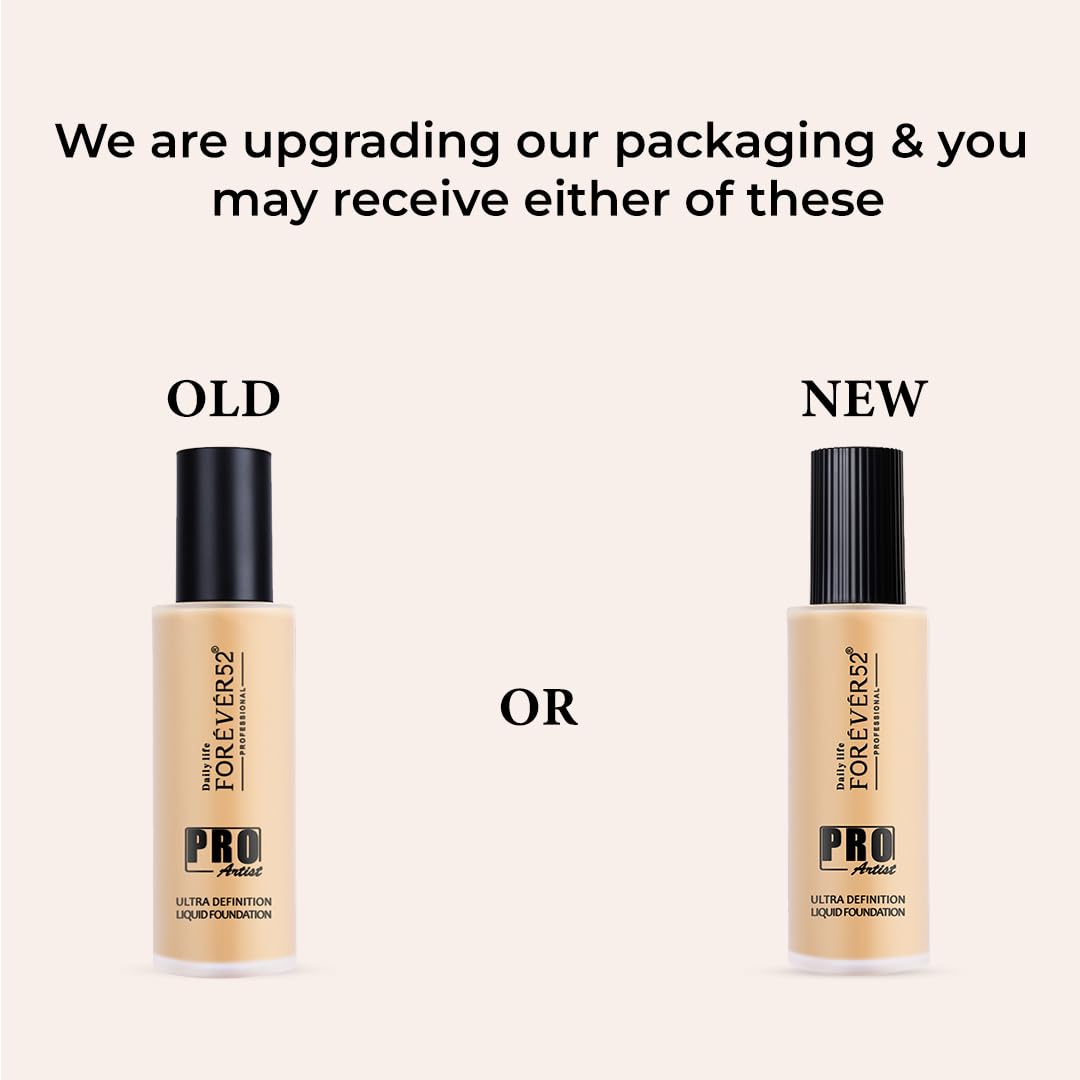 Daily Life Forever52 Pro Artist Ultra Definition Liquid Foundation For Normal Skin-60Ml(Fudge-09,Mediium To Dark Skin Tone)Matte & Poreless Long-Lasting Full Coverage For Women