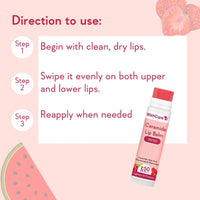 WishCare Tinted Lip Balm with SPF 50 PA+++ - Brightening Lip Balm for Dark Lips with Kojic Acid & Niacinamide- SPF lip balm for Women 5g