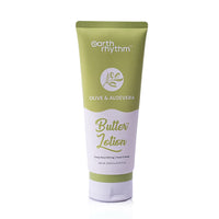 Earth Rhythm Olive & Aloe vera Butter Body Lotion | Deeply Nourishes, Soothes Skin & Intensely Hydrates | Body Lotion for Winter | for All Skin Type | Men & Women – 200 ml