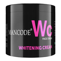 Mancode Whitening Cream for Men | 100g | Glowing Radiant Skin | Daily Defence From Pollution | Reduces Acne & Dark Spots | Cream With UV Protect | Everyday Skin Care