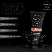 Noor Care INDIA Tan Removal Face Wash for Dry, Normal & Sensitive Skin | Clear & Glowing Bright Skin | Refreshing & Anti Ageing | Reduces Pimples & Blemishes For Men and Women | (Pack of 1) 100G