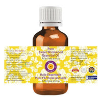 Deve Herbes Pure Sweet Wormwood Essential Oil (Artemisia annua) Steam Distilled 15ml