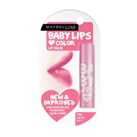 Maybelline New York Baby Lips Lip Balm, Pink Lolita, 4g and Maybelline New York Baby Lips Lip Balm, Cherry Kiss, 4g